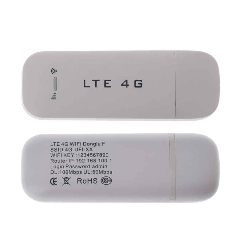 Adaptateur de réseau Modem USB 4G LTE avec WiFi Hotspot carte SIM routeur sans fil 4G