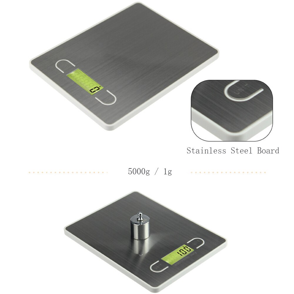 5kg/1g Kitchen Precision Scale Cooking Measuring Tools Electronic Weighing Scale LCD Digital Balance Food Kitchen Scale