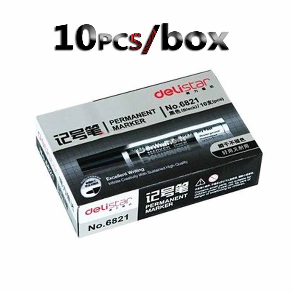 Waterproof permanent art Marker pen Thick head pen markers paint marker sharpie book sketch Cartoon Graffiti 10 pcs/Lot