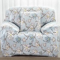 Housse extensible universelle pour canapé et fauteuil, avec accoudoir, pour salon, SC007: 3