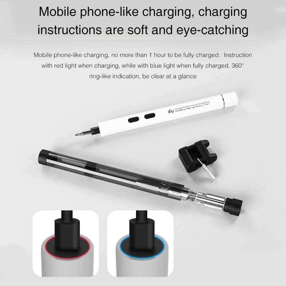 Electric Power Screwdriver Rechargeable Lithium Precision Screw Driver USB Charging For Laptop PC Cellphone Repair Tools