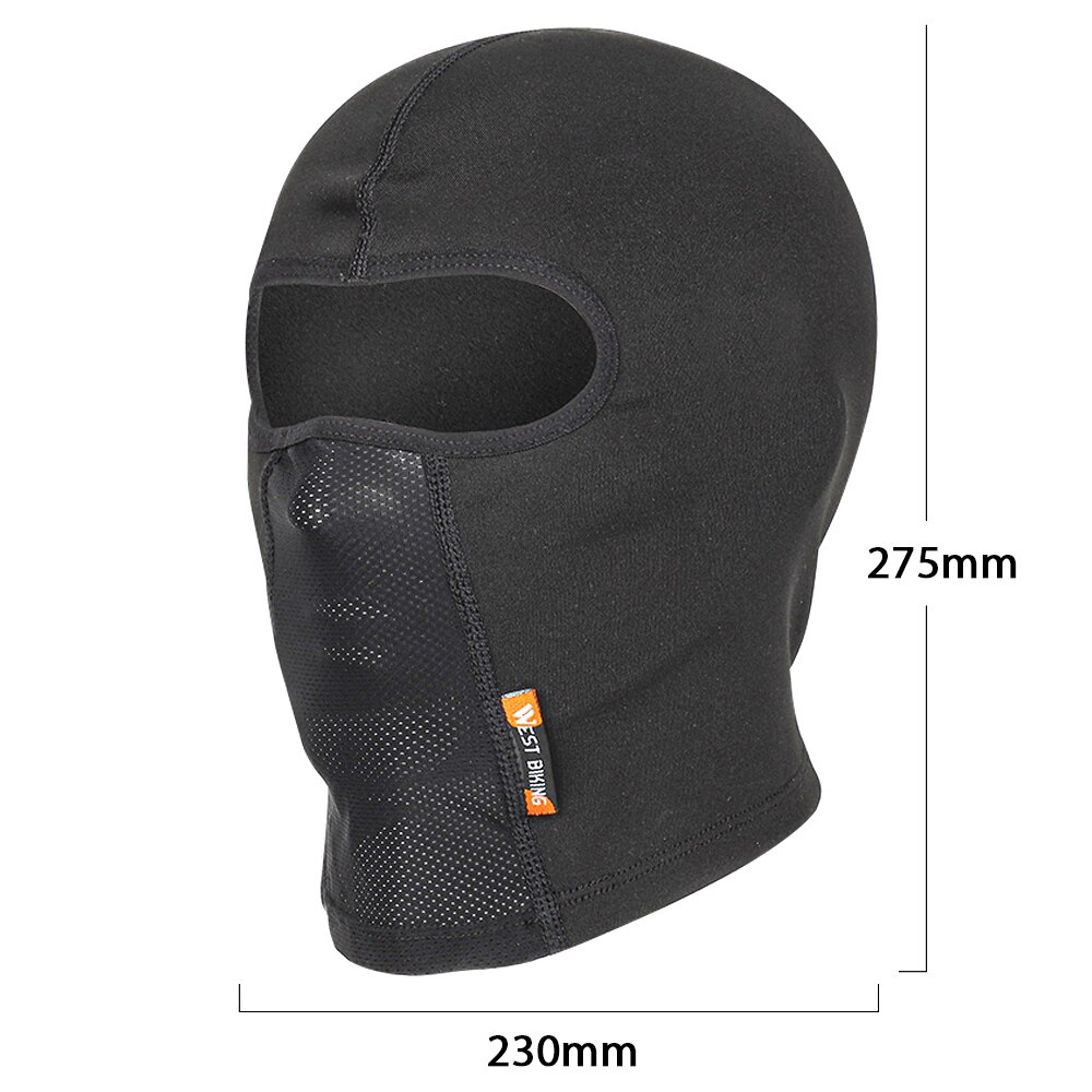 Västra cykling vinter ridmössa vindtät varm ridmössa skid fleece mask med glasögon hål motorcykel huvudbonader cykelmask