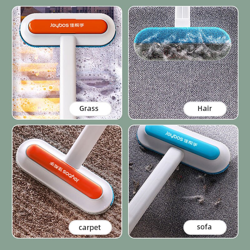 Joybos Mesh Cleaning Brush Multi-function For Screen Window Carpet Sofa Light Handheld Double Sided Dust Broom Household Cleaner