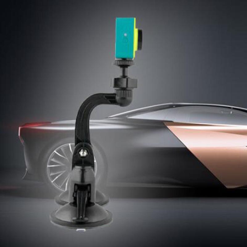 Ventosa de coche para Xiaomi Yi 4k Go Pro, soporte con ventosa automática para Hero 5 4 Sjcam Sj4000, accesorios de Cámara de Acción