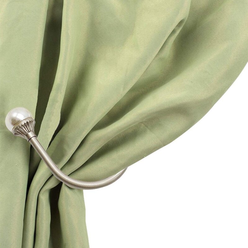 Vorhang Spitze-Up Haken, U-Förmigen Metall Strap Rückenlehne für Vorhänge, für Moderne/Retro Stil , für Spitze für Vorhänge, 2 Stück