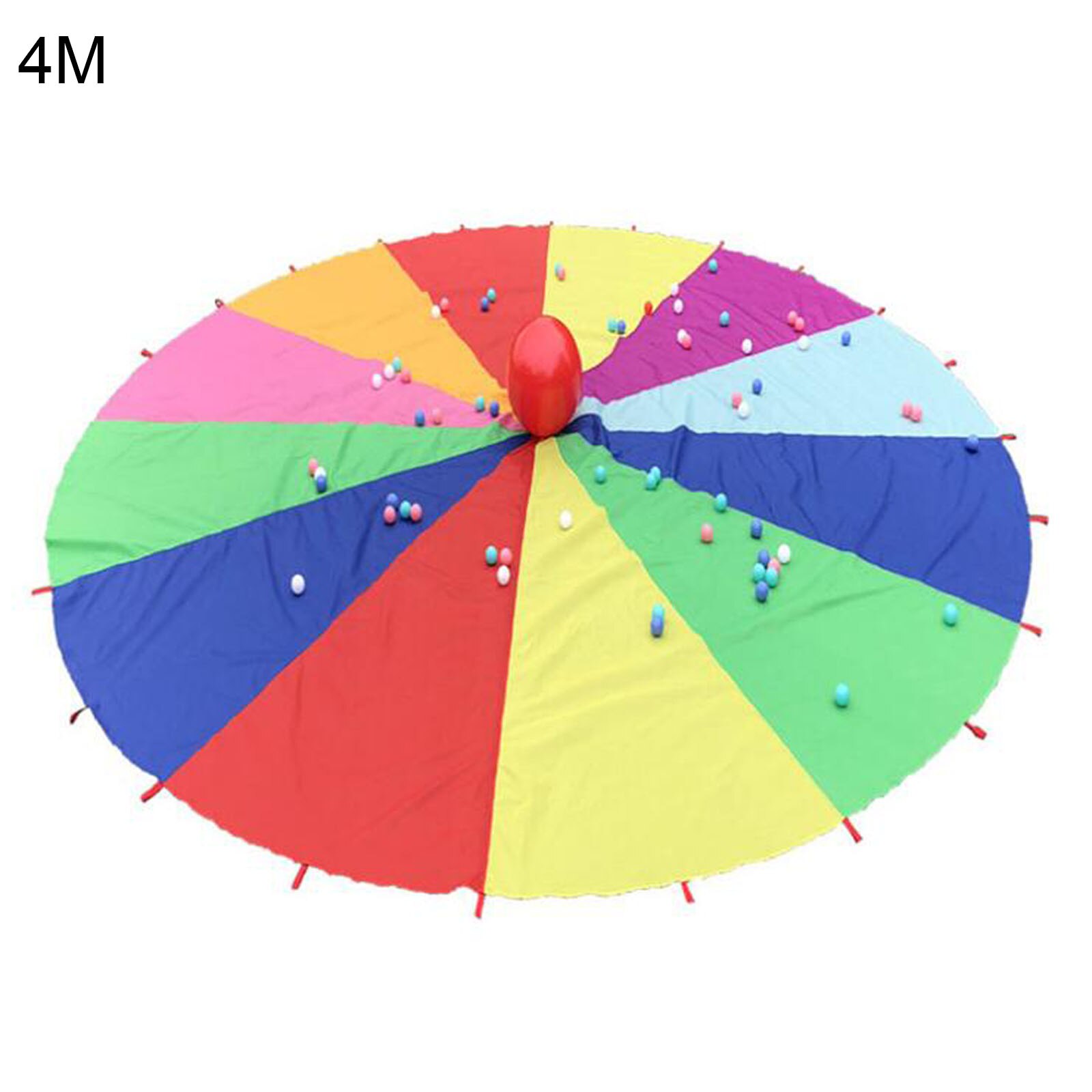 Exercise Sport Toy Rainbow Parachutes Sense Integration Training Teamwork Foldable Fabric Early Childhood Education