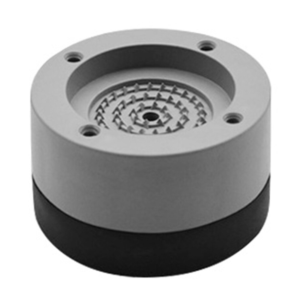 Almohadilla para pies de lavadora antivibración, Kit de rodillo antideslizante Universal para lavadora, elevación para mobiliario, Base para el pie, 4 Uds.: Gris