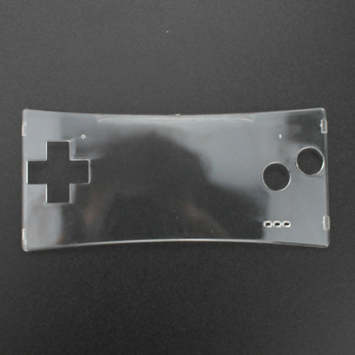 Tingdong chrom-frontplattenabdeckung, Ersatz-frontgehäbenutzen für nintendo Spiel Junge Mikro (gb m): G