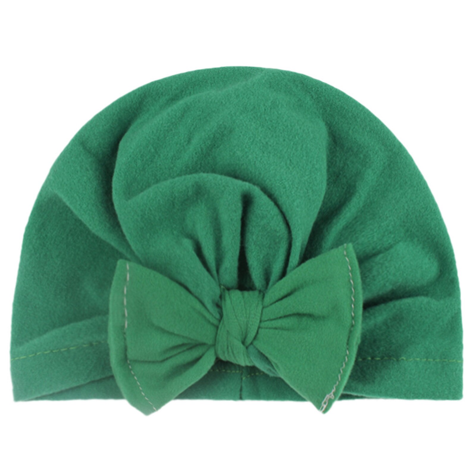 3 # Pasgeboren Baby Solid Hat Cap Beanie Boog Hoofdband Haar Hoofddeksels Accessoires Strik Print Katoen Elastische Tulband Hoofdband: H
