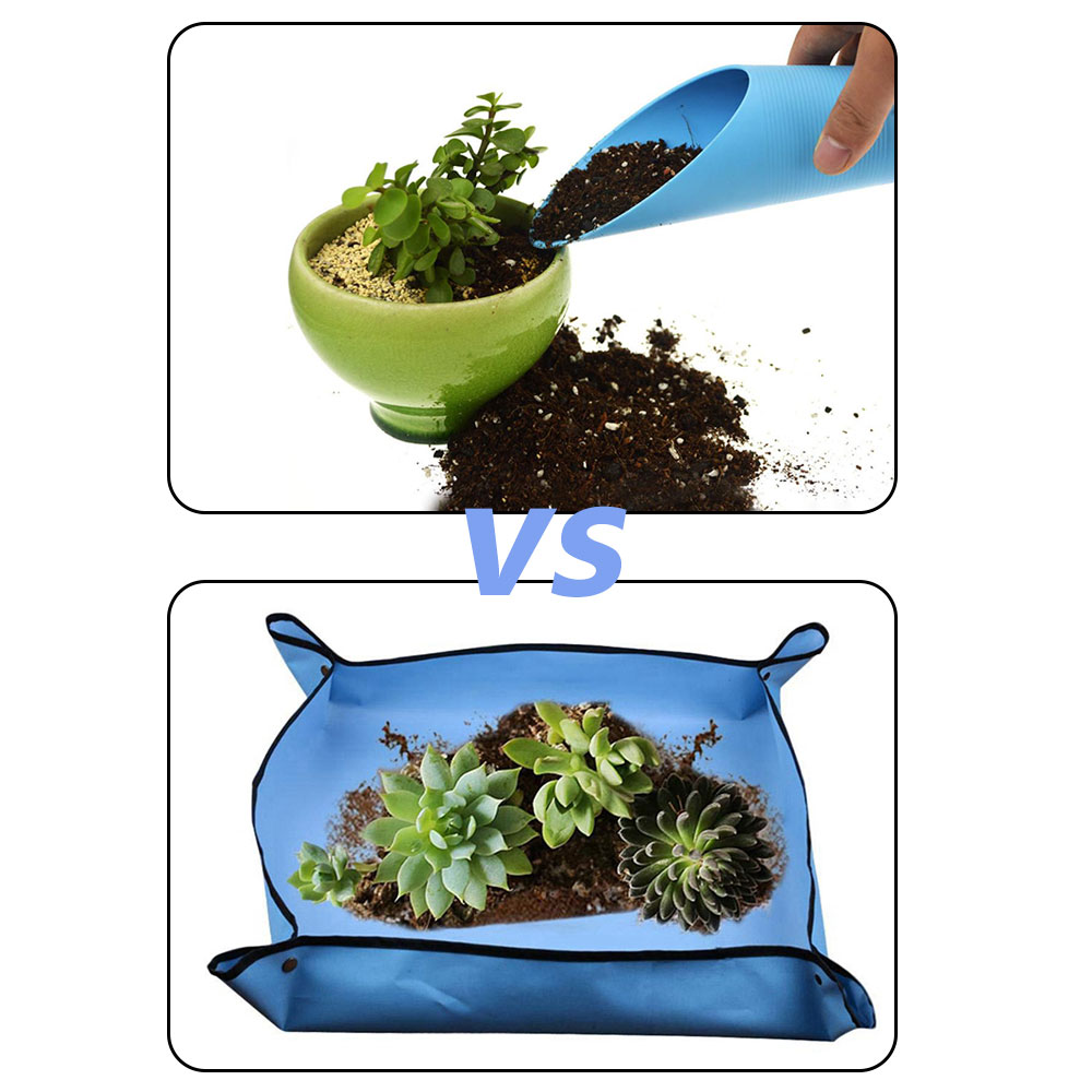 Waterproof Plant Repotting Soil Change Gardening Mat Planting Mat Succulent Transplanting Pad Waterproof Flower Mat Garden Mat
