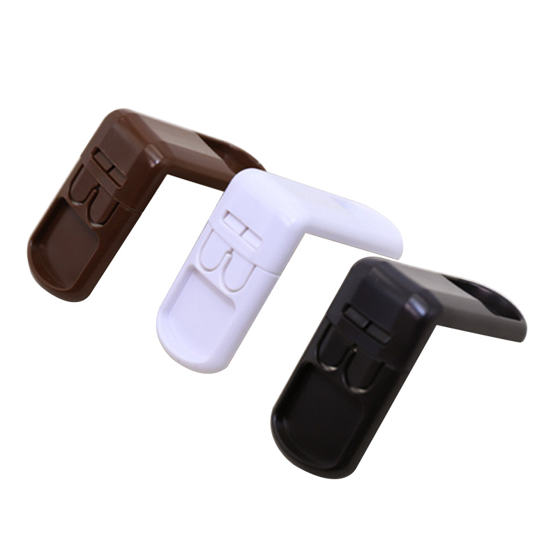 Multifunctionalchildren segurança lockwardrobe lock doorlock90 graus ângulo direito bloqueio grau lockfor cuidados infantis