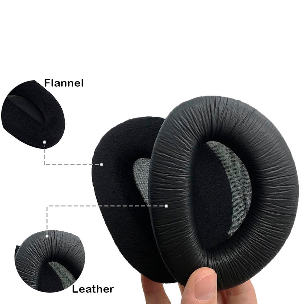 Whiyo samettia korvaavat korvatyynyt sennheiser  rs110 rs160 rs170 rs180 hdr 160 hdr 170 hdr 180 tyynynpäällinen korvatyynyt
