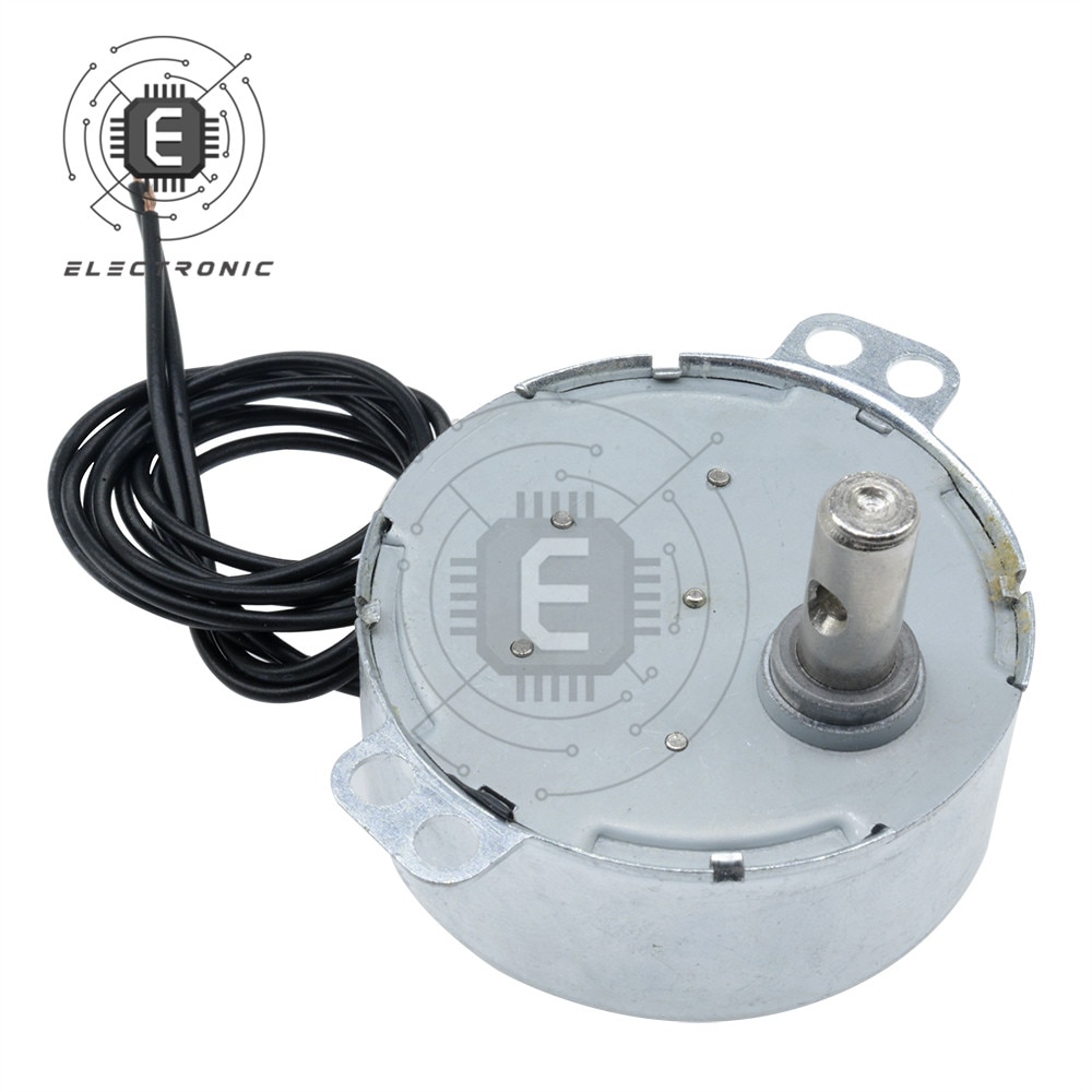 Ac 220-240V Ac 12V 50/60Hz Synchrone Motor 5-6Rpm Robuuste Koppel 4W Cw/Ccw TYC-50