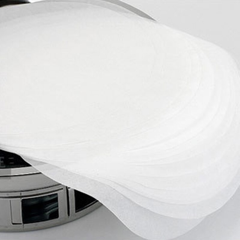 100 Pcs Ronde Papier Praktische Koken Papier Bamboe Stoomboot Dim Sum Papier Non Stick Restaurant Keuken Onder Stoom Mat