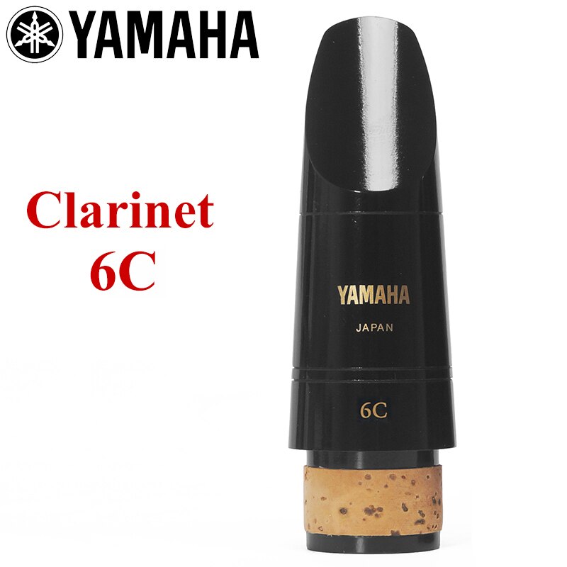 Original YAMAHA hard rubber mouthpiece soprano alto tenor Saxophone clarinet mouthpiece: Clarinet 6C