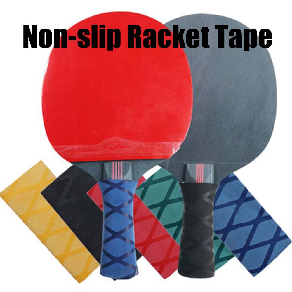 Racchetta termorestringente da ping-Pong nastro antiscivolo in gomma morbida a secco con impugnatura antiscivolo per racchetta da ping Pong