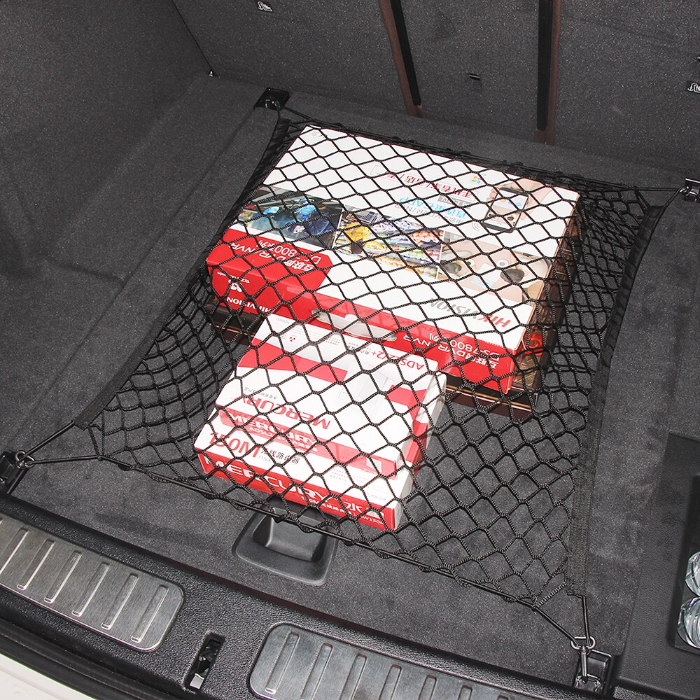 Auto Care Kofferbak Bagage Opslag Cargo Organizer Nylon Elastische Mesh Net Voor Toyota Corolla Rav4 Chr Avensis Yaris Auris prius