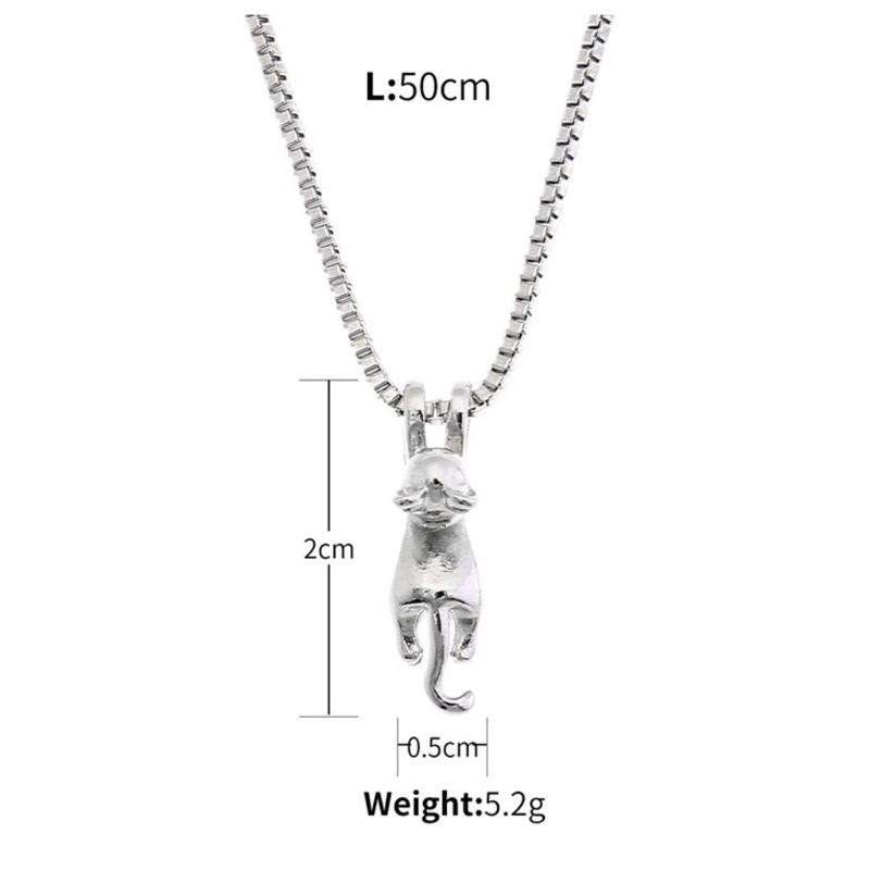 cute kitten collarbone necklace lady cat Necklace Jewerly