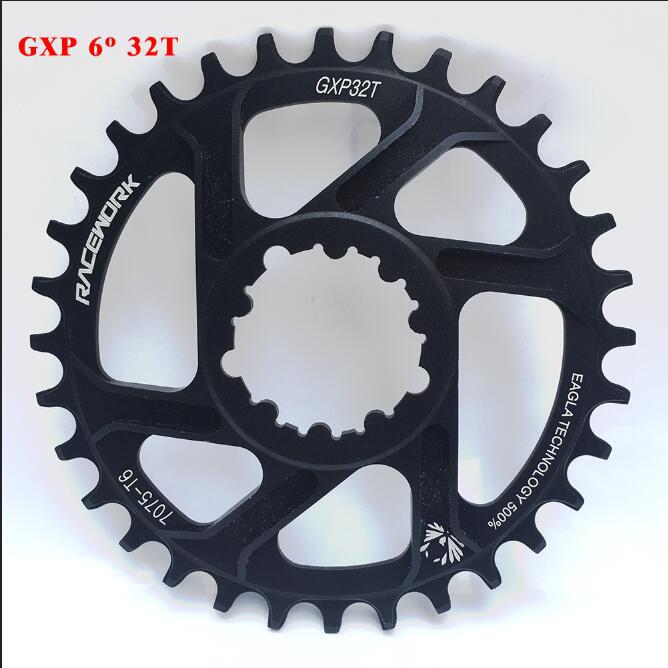 Mtb fiets kettingblad smal breed kettingblad 32t 34t 36t 38t voor sram gxp  xx1 x9 xo x01 gx eagle nx crankstel 11s 12s: 6mm 32t