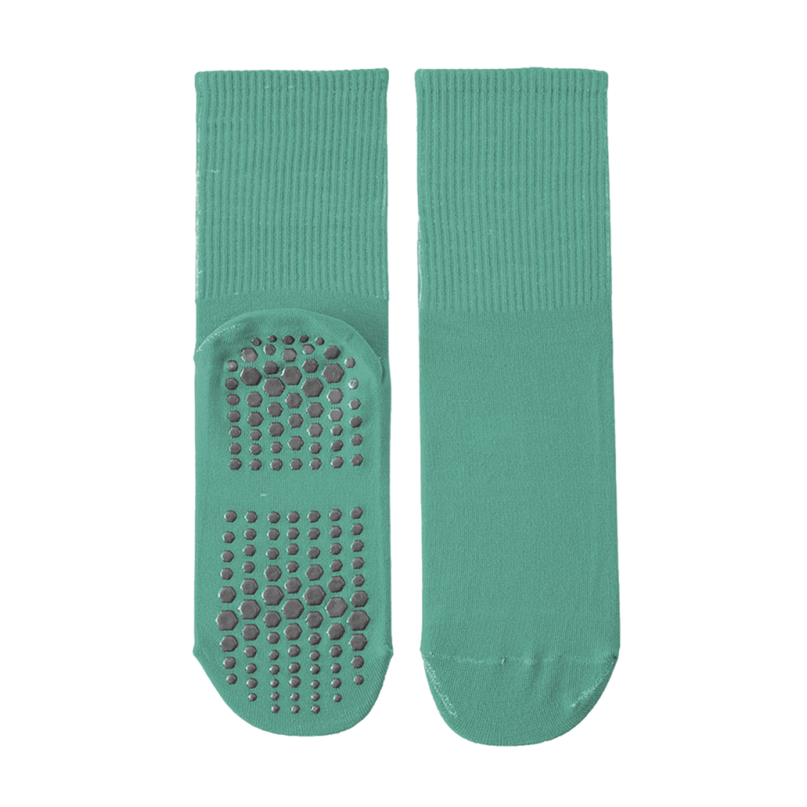 Damen Yoga Socken Rutschfeste Pilates Yoga Kompressionssocken mit Silikonunterseite Winter Beinwärmer: Braun