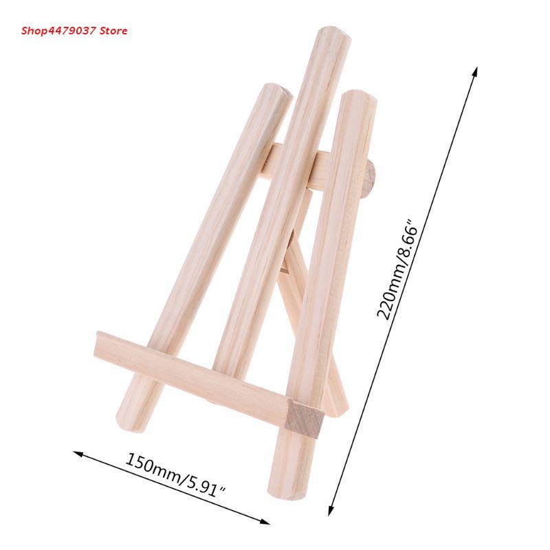 Wood Table Easel Tablets Stand Easel Painting Craft Wood Stand For Decoration
