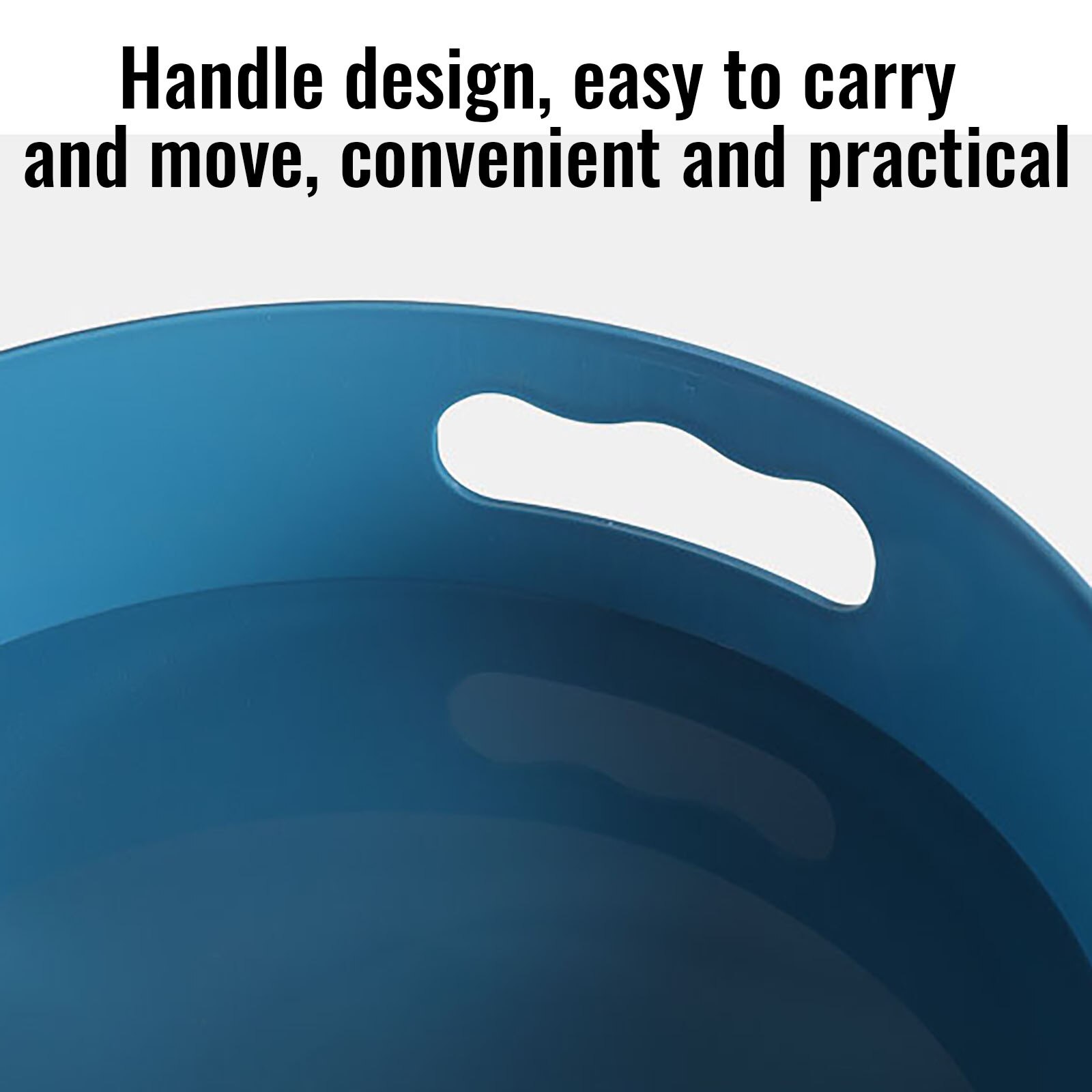 Multifunctional Storage Trays Box Rotatable Kitchen Storage Tray With Handle Make Organizer Seasoning Storage #35