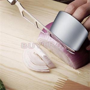 Fingerbeskyttelsesring i rustfrit stål / køkkensikker anti-skæring novetly ring til beskyttelse af hånden