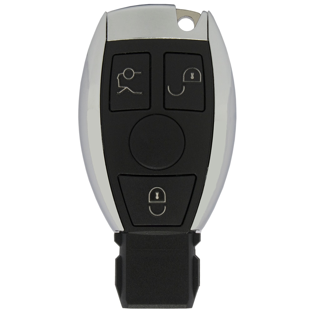Whatskey 3 knap bil nøgle shell sag til mercedes benz ce klasse 2000+  understøtter original nec bga  w204 w205 w210 w212