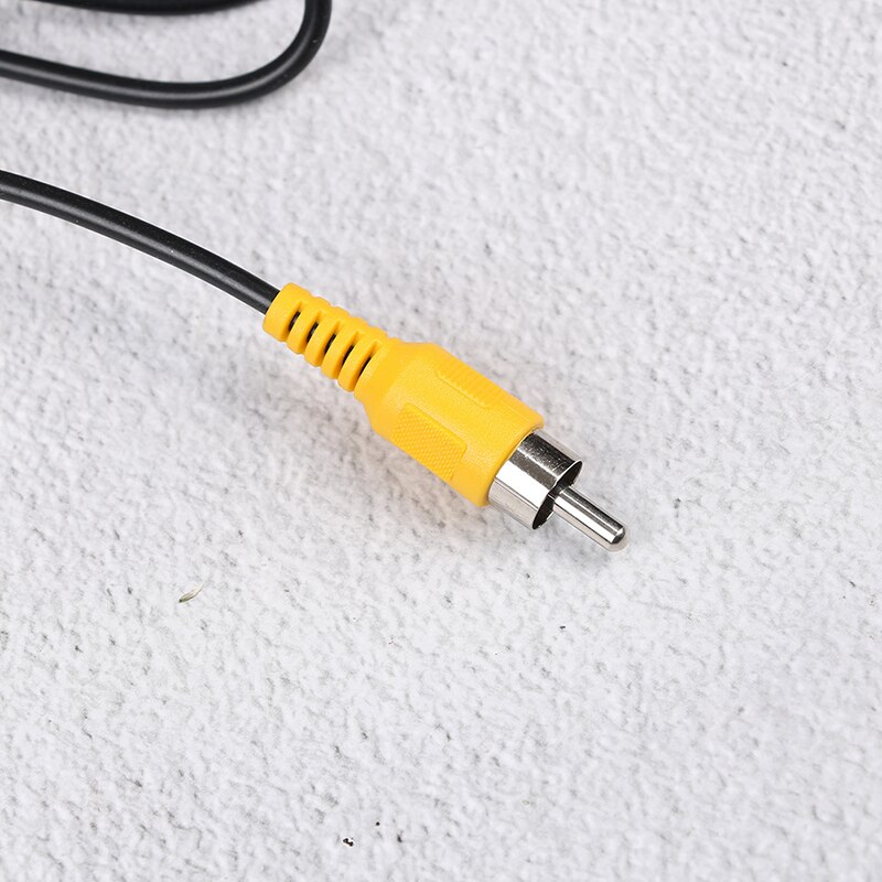 3.5mm 1/8" Mono Male Plug To Single Rca Male Audio Video Cable Adapter Cord 1.5M