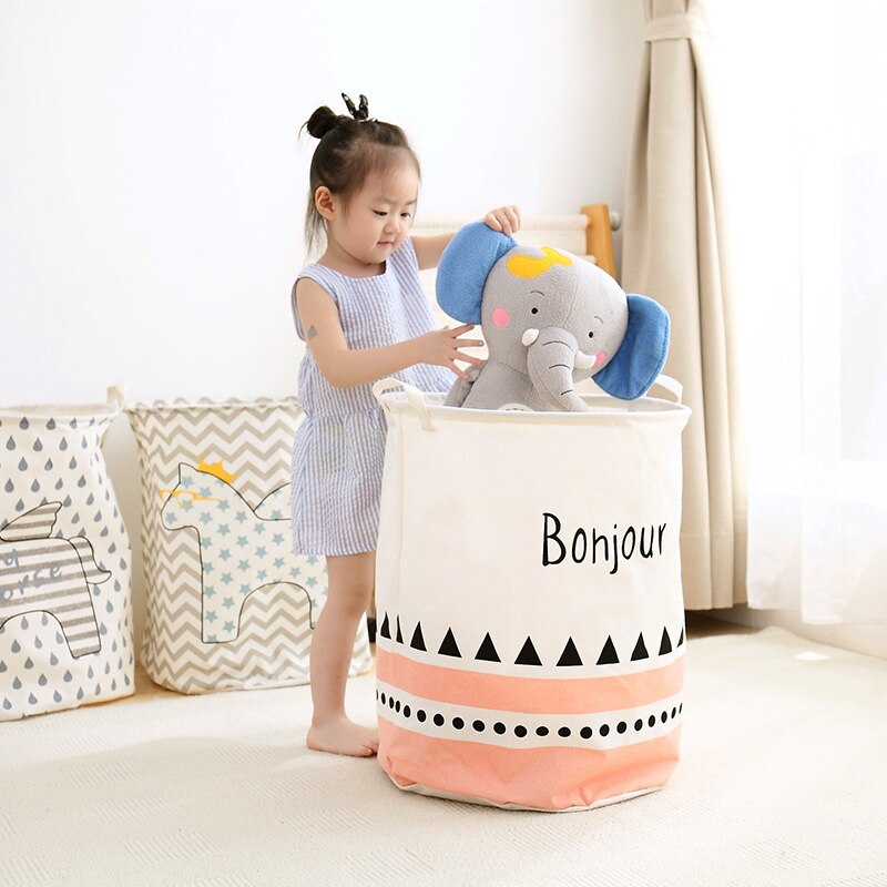 2023 Waterdichte Vuile Vat Opvouwbare Speelgoed Creatieve Kledingmand Beha Stropdas Sokken Opbergdoos Tas Bakken Organizer Wasmand