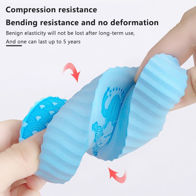 Magic Sponge Children Bath Sponge Body Dead Skin Remover Exfoliating Massager Cleaning Shower Brush Peeling Sponge