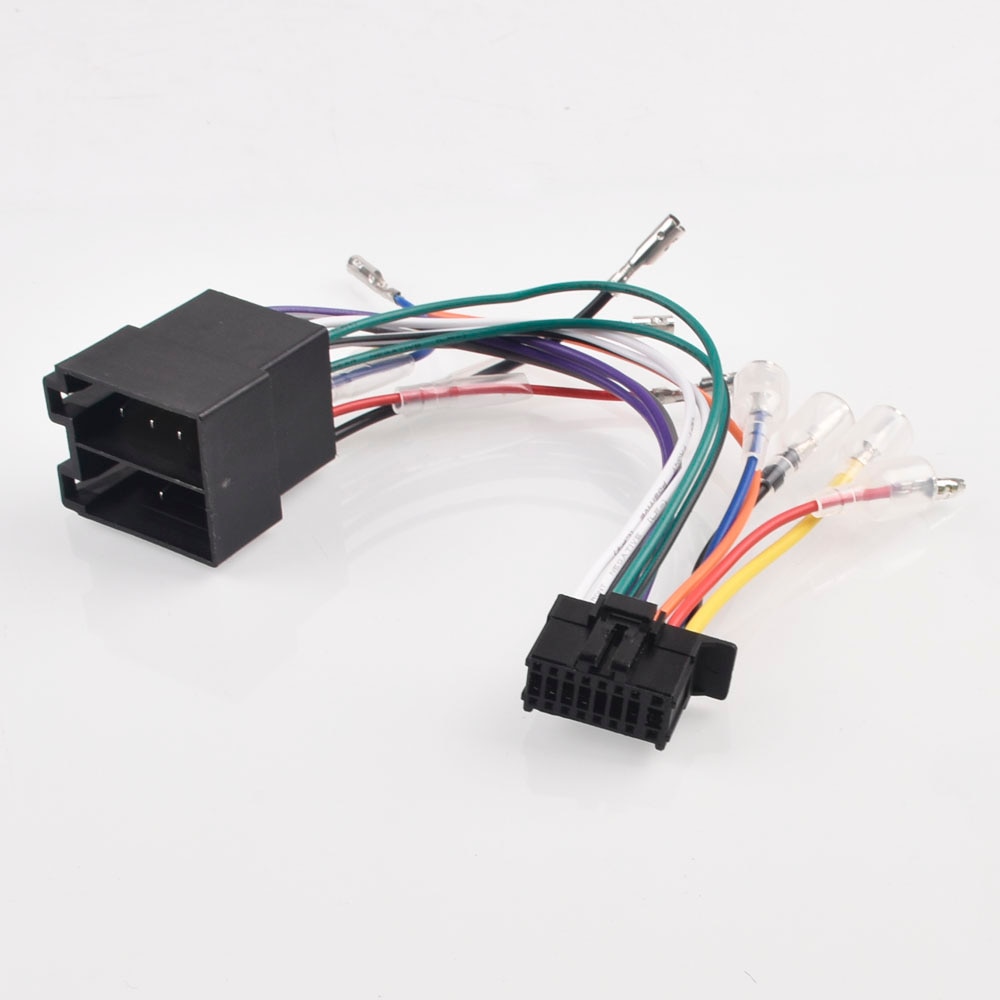 Autoradio Kabelboom 16Pin Plug Kabel voor Voor Pioneer Met ISO Connector -UP