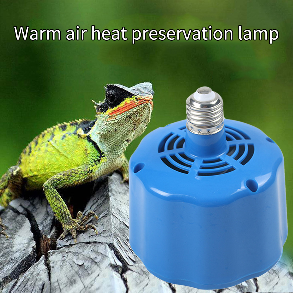 Lâmpada de aquecimento para aves, lâmpada de cultivação para frango, suprimentos para animais domésticos, controlador de temperatura, luz quente para aves: Blue