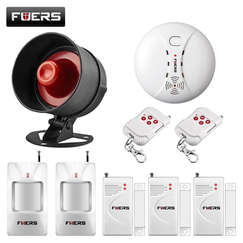 FUERS Home Alarm System Onsite Loudspeaker Alarm Accessories Wireless