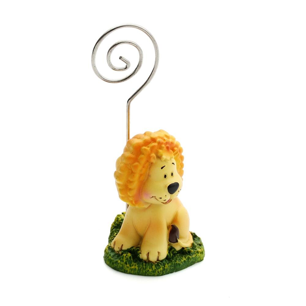 12 Unique Wedding Place Card Holders Table Decor Rustic Placecard Holders Woodland Garden Nautical Baby Tea Party Name Holders: Baby lion