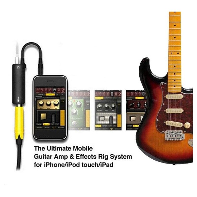 Irig guitar interface converter udskiftning guitar til telefon til ipad