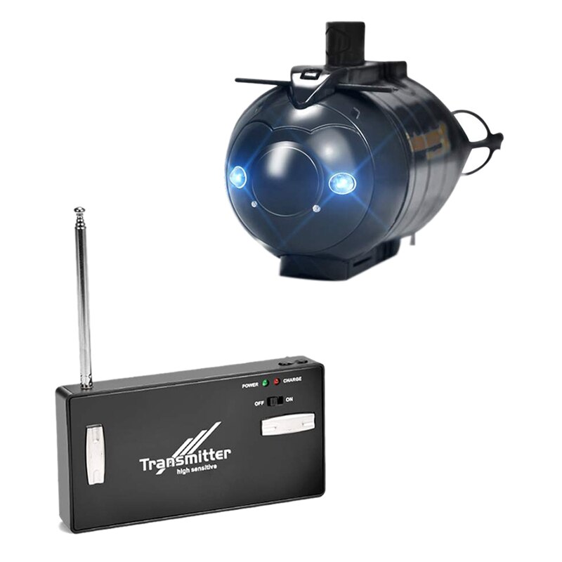 mini telecomando sottomarino telecomando senza fili sottomarino telecomando giocattolo per barche telecomando scialuppa di salvataggio senza pilota Simulat: Default Title