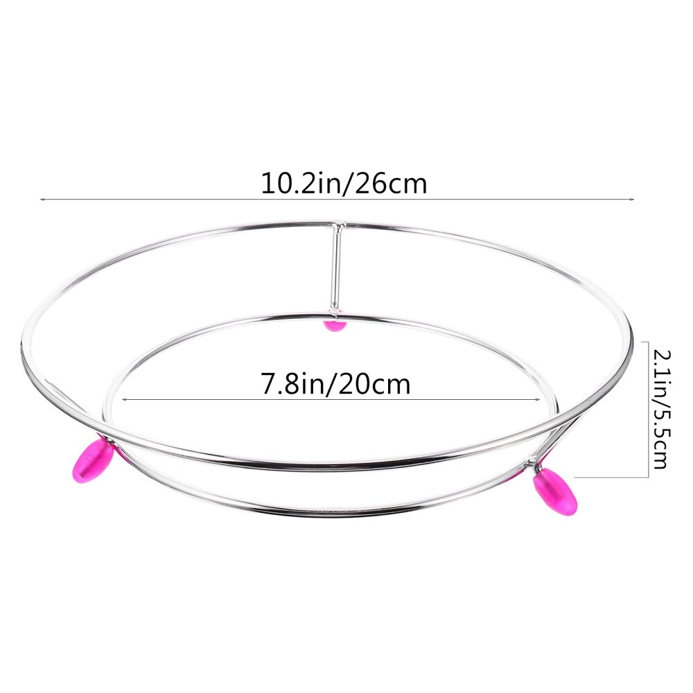 1pc Insulated Heat-proof Alloy Kitchen Gadget Dishes Rack Pan Stand Pot Holder for Table