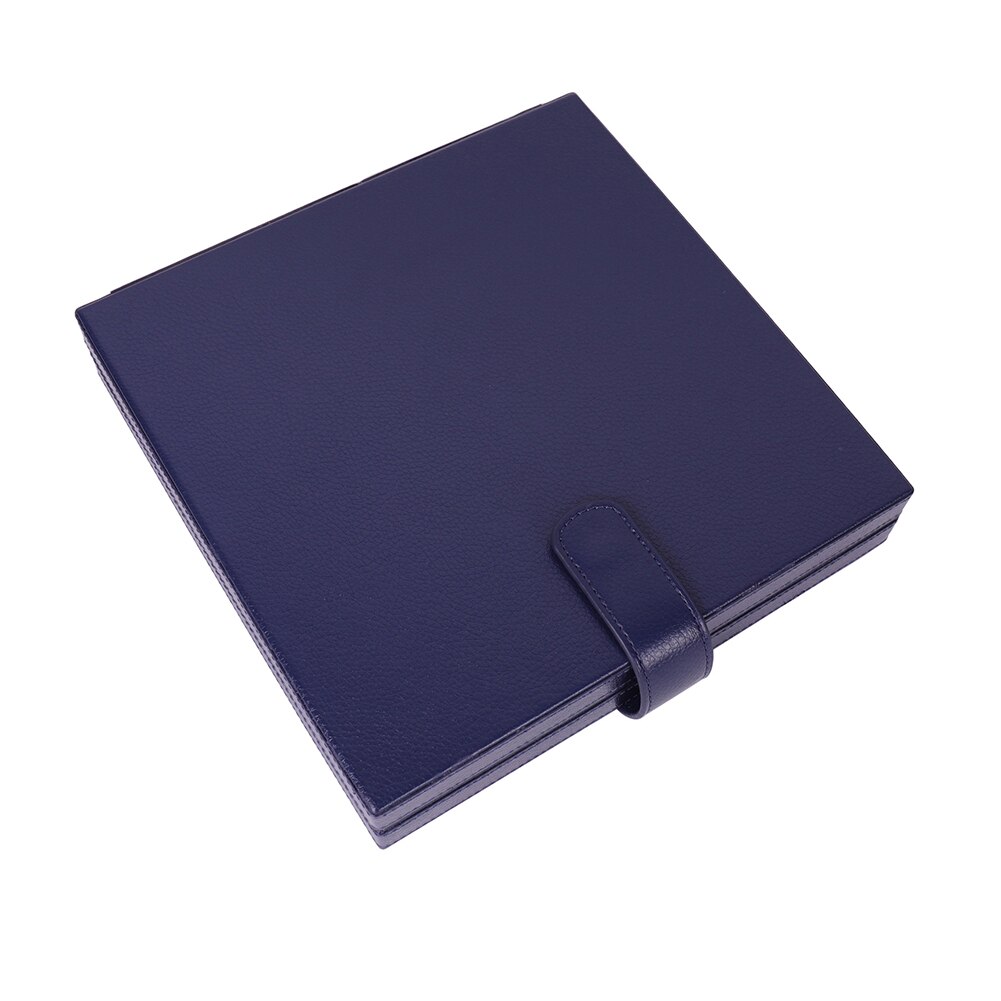 Kapper Schaar Box Praktische Salon Thuis PU Lederen Tool Case Kapper Draagbare Opslag Professionele Houder Organizer Effen