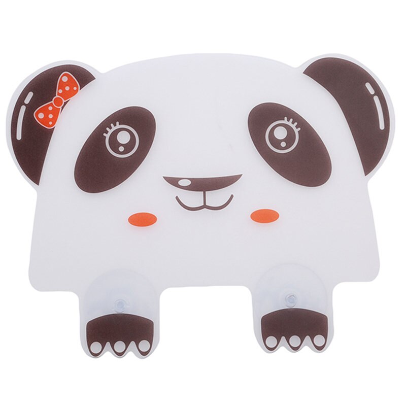Söt panda vatten stänk skärm skydd baffelbräda sugande vatten baffel tallrik tvättställ baffel diskbänk bräda köksredskap: 002