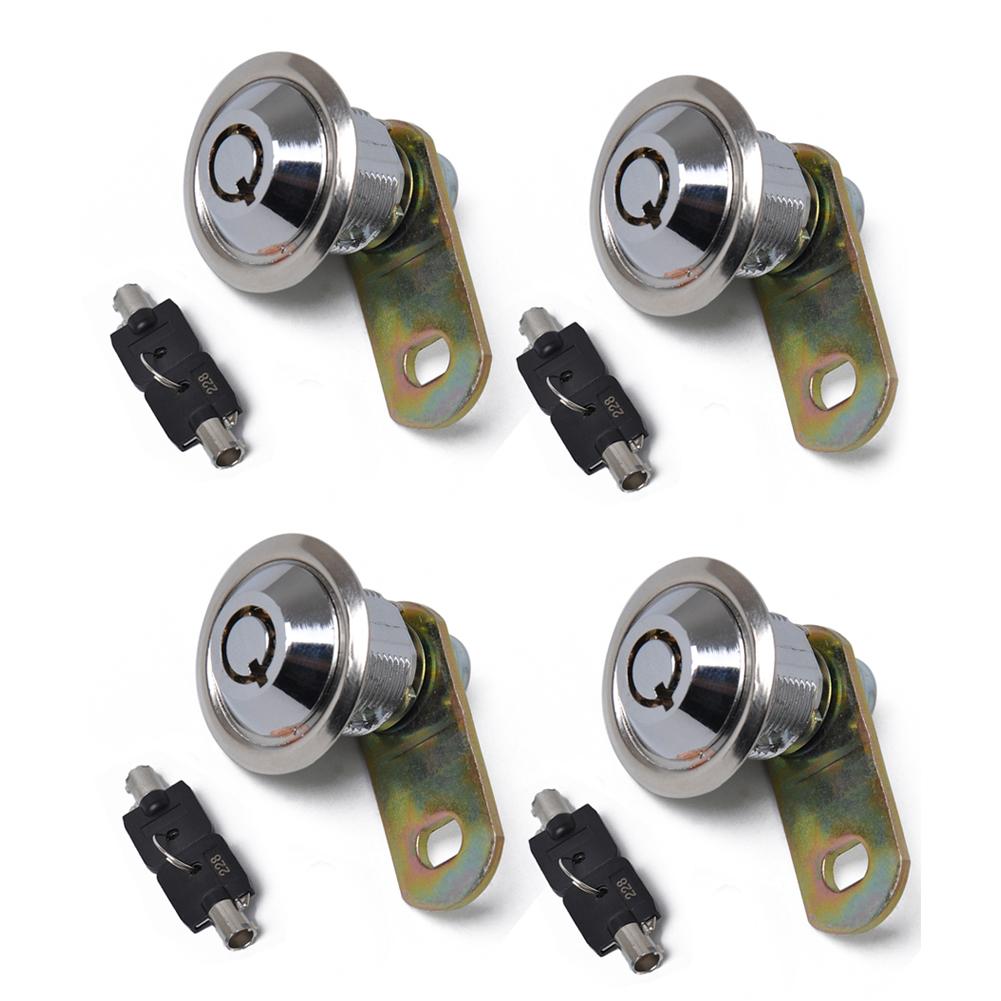 Tubular Cam Locks with Keys Zinc Alloy Electric Cabinet Car Tool Box Locks