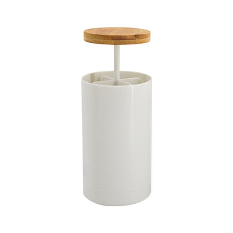 Houten Draagbare Tandenstoker Houder Keuken Accessoires Creatieve Push-type Restaurant Home Opbergdoos Wattenstaafje Dozen: Default Title