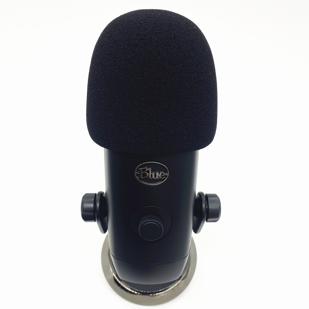 Blue Mantis Dead Cat Outdoor Artifical Furry Windscreen Microphone for Blue Yeti X With Sponge Mic Cover Windproof Foam