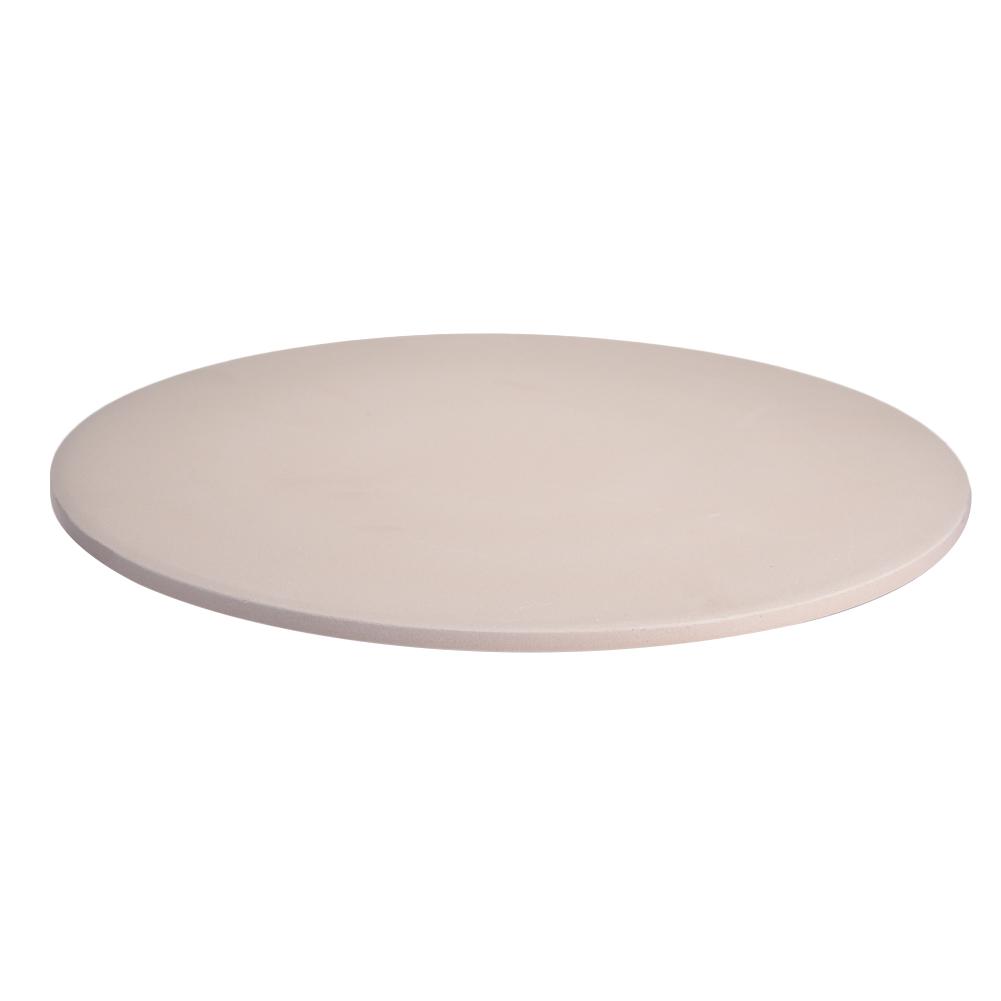 33CM Round Pizza Baking Tray Non-stick Heat-resistant Pizza Stone Pan for Home Restaurant Barbecue grilled chicken grilled steak