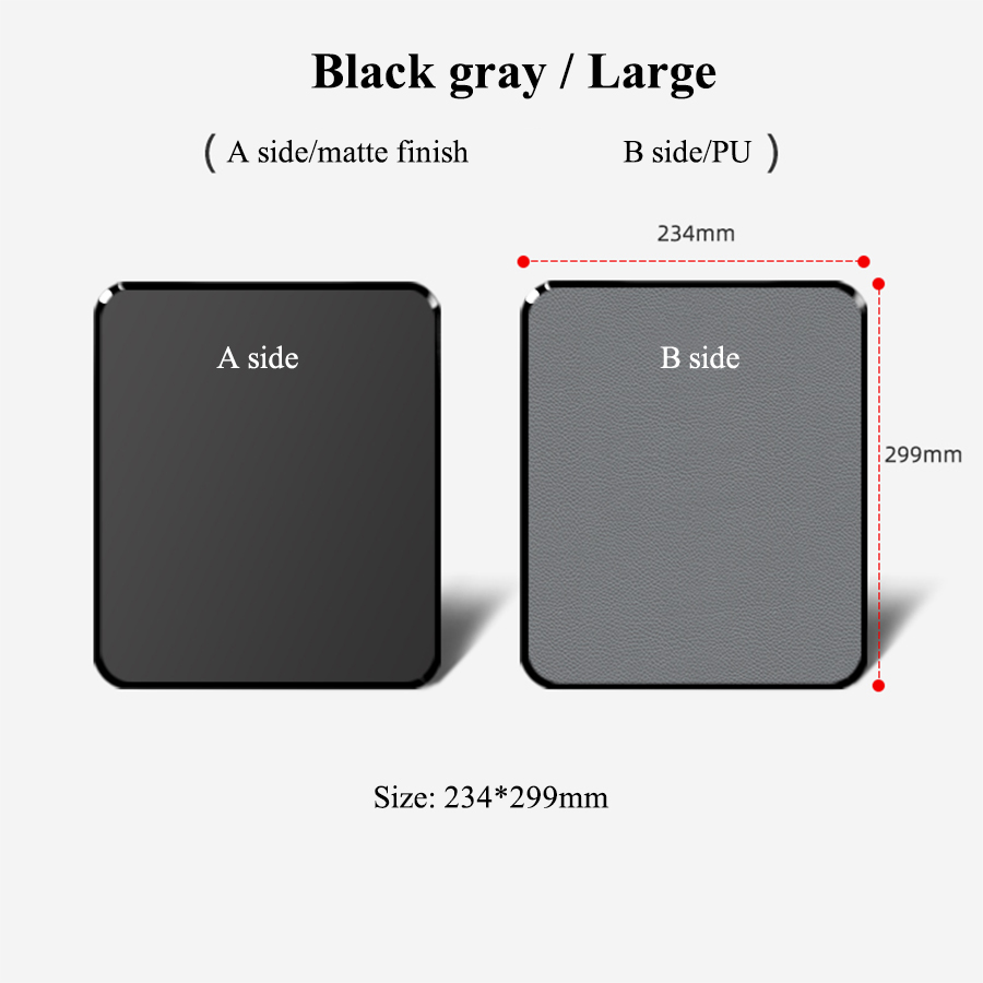 Gaming Hard Mouse Pad Smooth Surface Double-side Durable Washable Resin PU Material Pad with Anti-slip Mats Fast: Gold