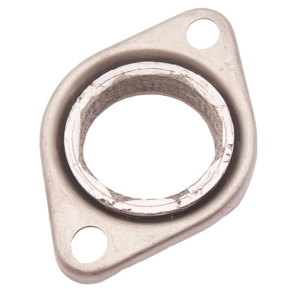 2.5 COLLECTOR FLANGE & DONUT GASKET HEADER JDM ITR 2.5" EXHAUST CIVIC INTEGRA