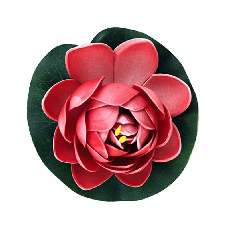 Pool Fish Tank Simulation Flower Decoration Simulation Water Lily Outdoor Garden Sculptures