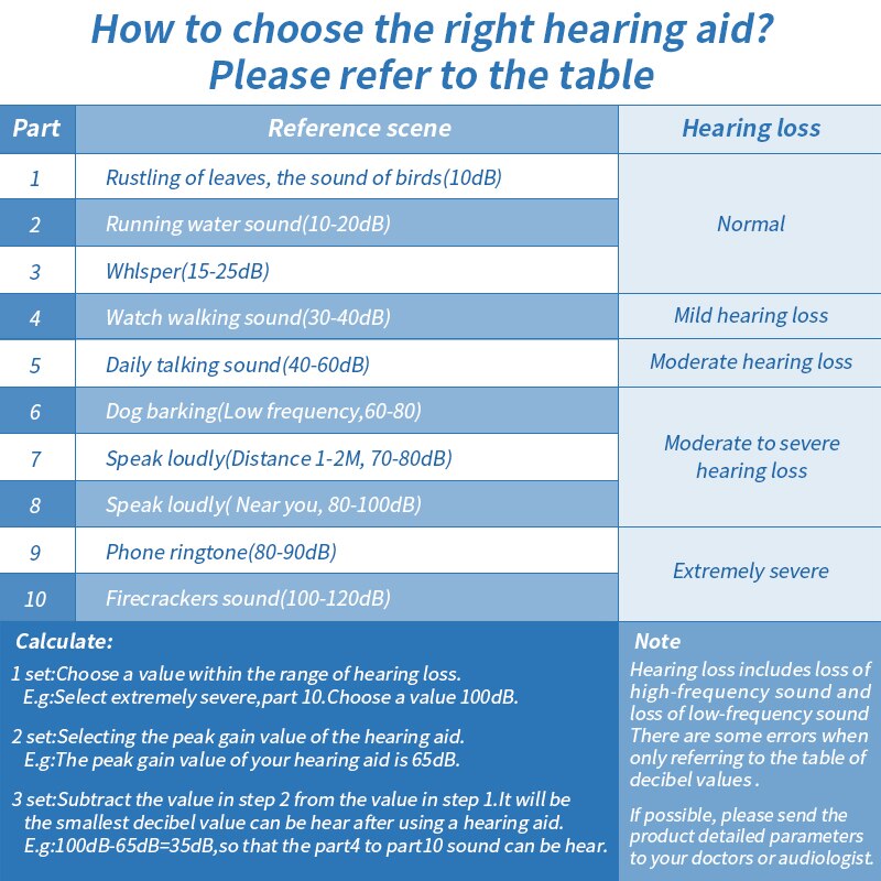 Best 20 Channel Digital Amplifier Rechargeable Ear Hearing Aid Apparatus High Power Hearing Aids Ear Instrument Deafness Device