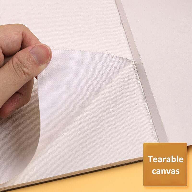 A3 / A4 / A5 blank oil painting canvas 10 sheets cotton canvas this acrylic oil painting canvas pad art supplies