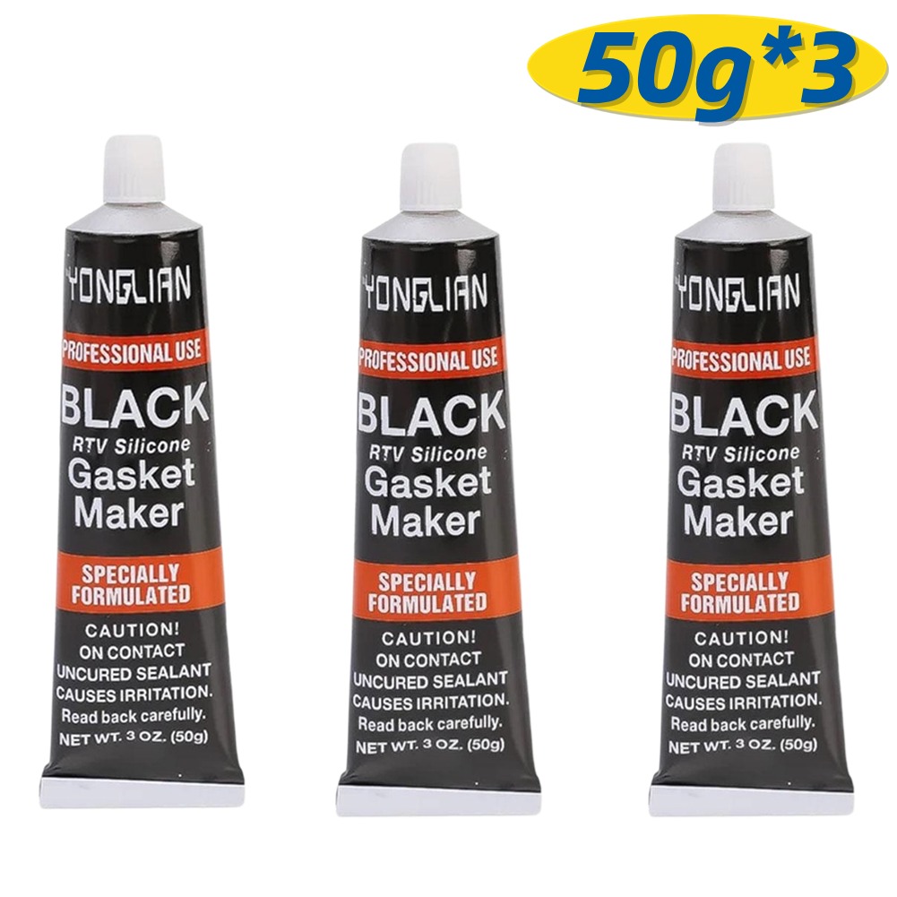 1/3/5/10 Stuks Motor Pakking Kit Auto Motor Afdichtmiddel Lijm Hoge Temperatuur Zwarte Rtv Siliconen Pakking Maker Auto Lijm